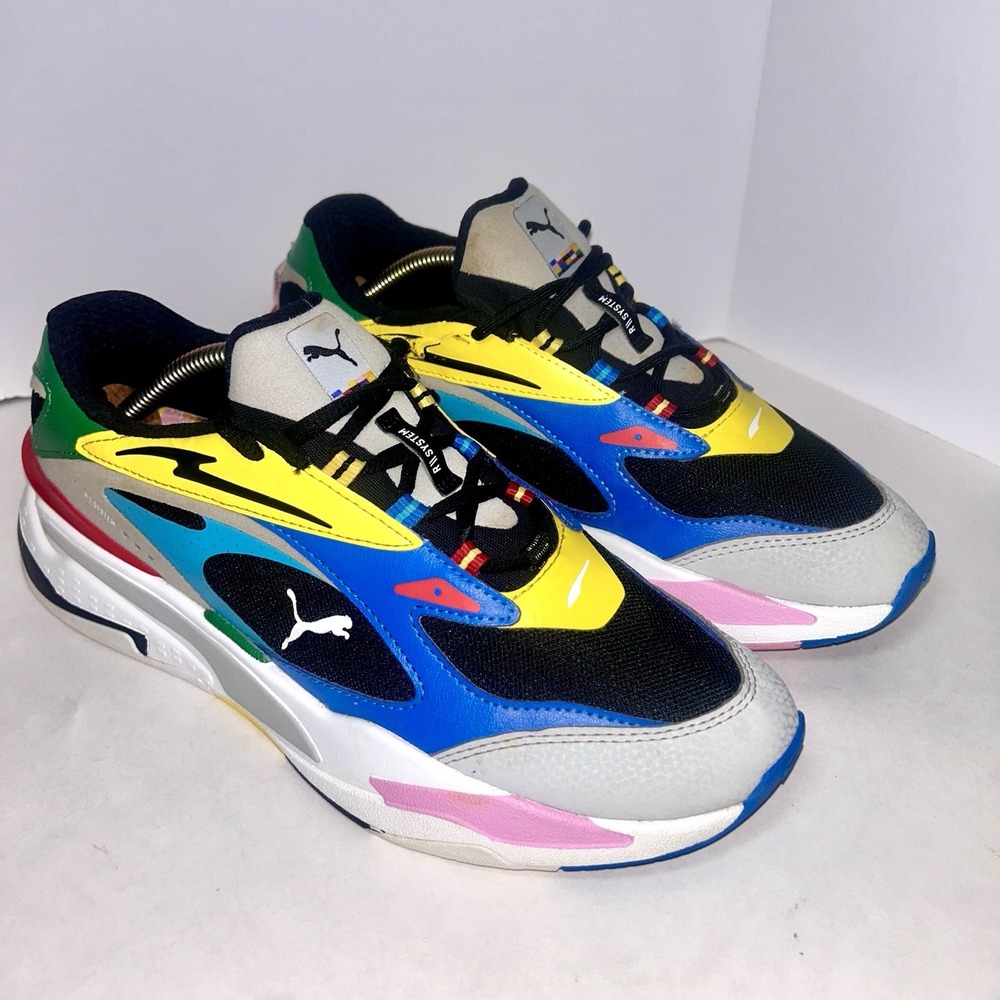 PUMA RS-Fast International Flags 381529-01 Men's 8 40.5 EUR